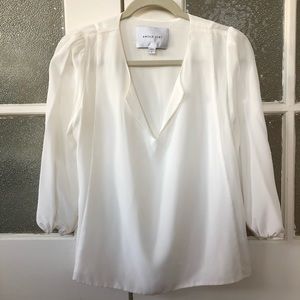 Amour Vert Silk Top Small